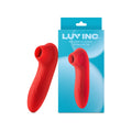 Luv Inc Cs19 Pulsing Clitoral Stimulator Rechargeable Silicone Red-0