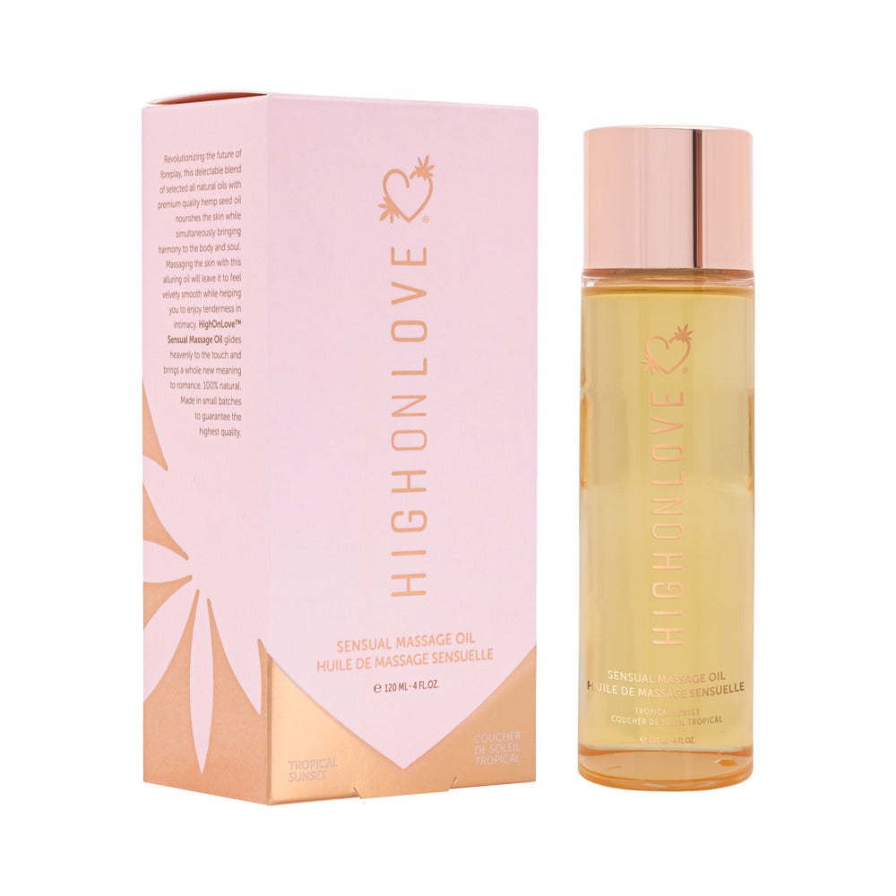 HighOnLove Massage Oil Tropical Sunset-0